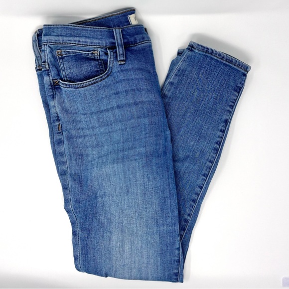 MADEWELL 9” Mid Rise Crop Skinny Jeans in Stinson Wash Size 31 Excellent Cond. - Picture 7 of 13